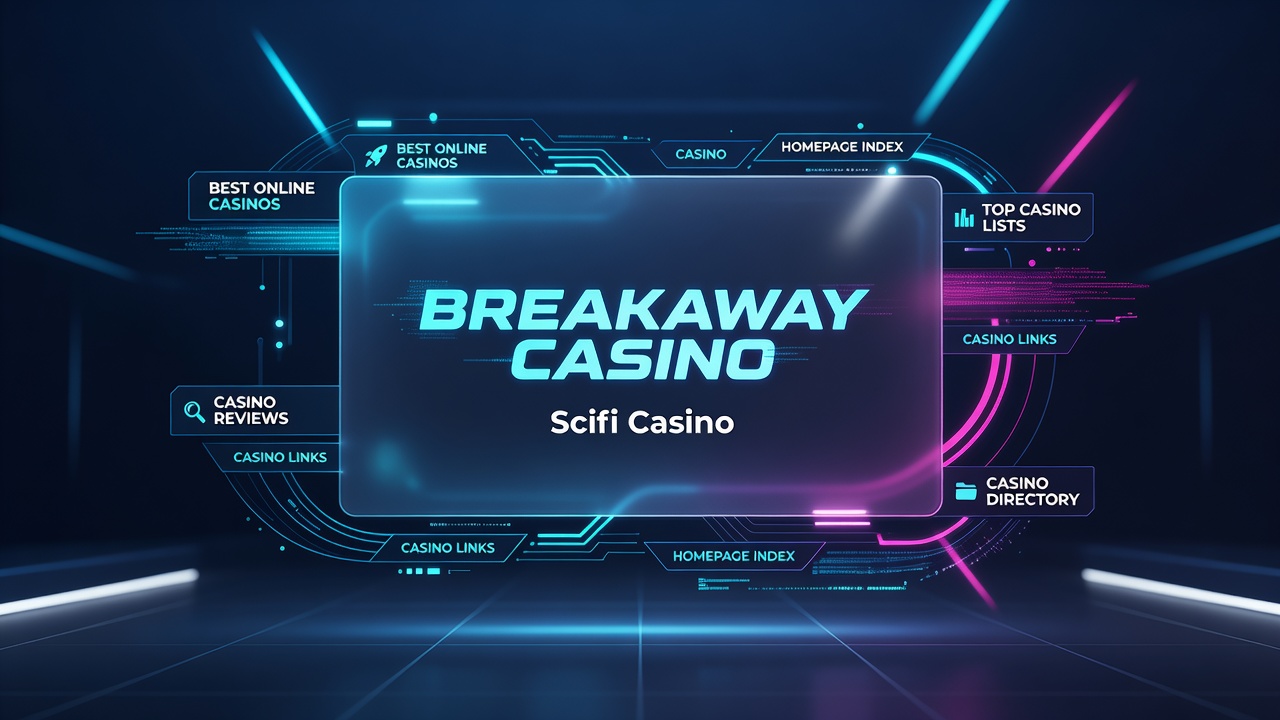 Themed online casino interfaces showing futuristic and adventure designs at specialized platforms