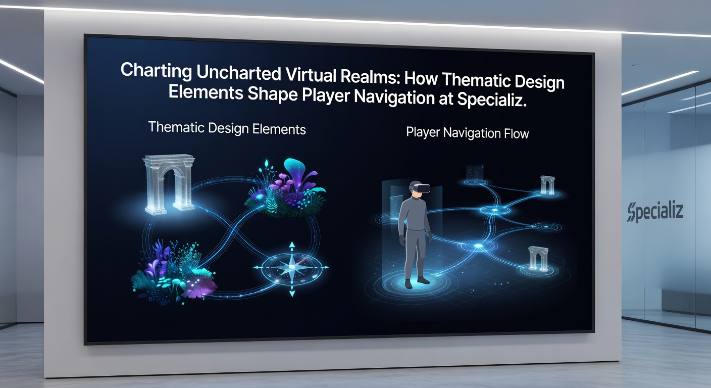 Player navigation pathways influenced by thematic elements in specialized gaming sites