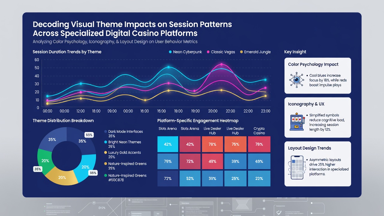 Comparative session heatmaps showing theme-driven player engagement across casino interfaces